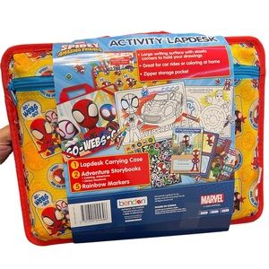 Storybook Lapdesk. Super Hero Books.